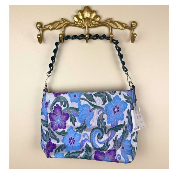 Hvisk Amble Pocket Garden Bag - New With Tags - Light Purple Floral - Picture 3 of 10